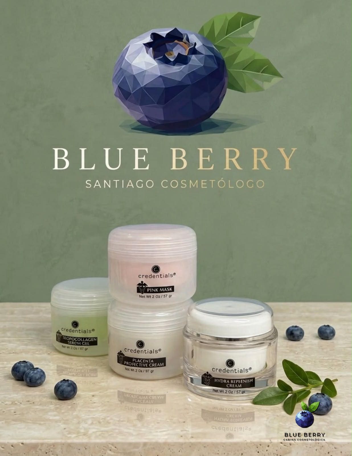 Productos Blueberry Santiago Cosmetólogo